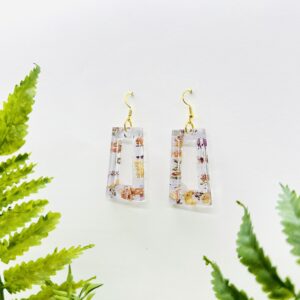 Flower Petals in Funky Earrings