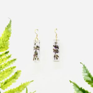 Wild Thyme Flower Earrings